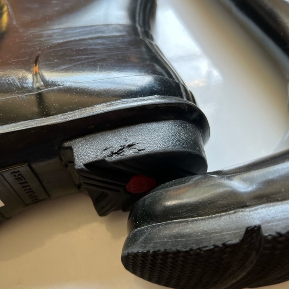 Hunter Original Tall Gloss Rain Boots Size 10 - Picture 4 of 10